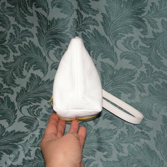 🌟 RARE New Sand Baggers white leather Wristlet - Picture 6 of 14